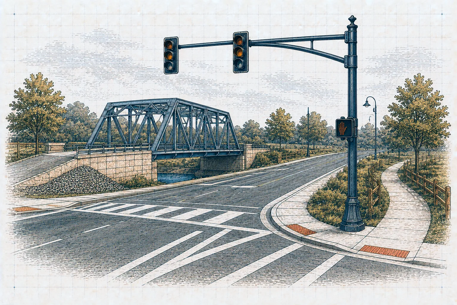 Civil engineering for transportation infrastructure