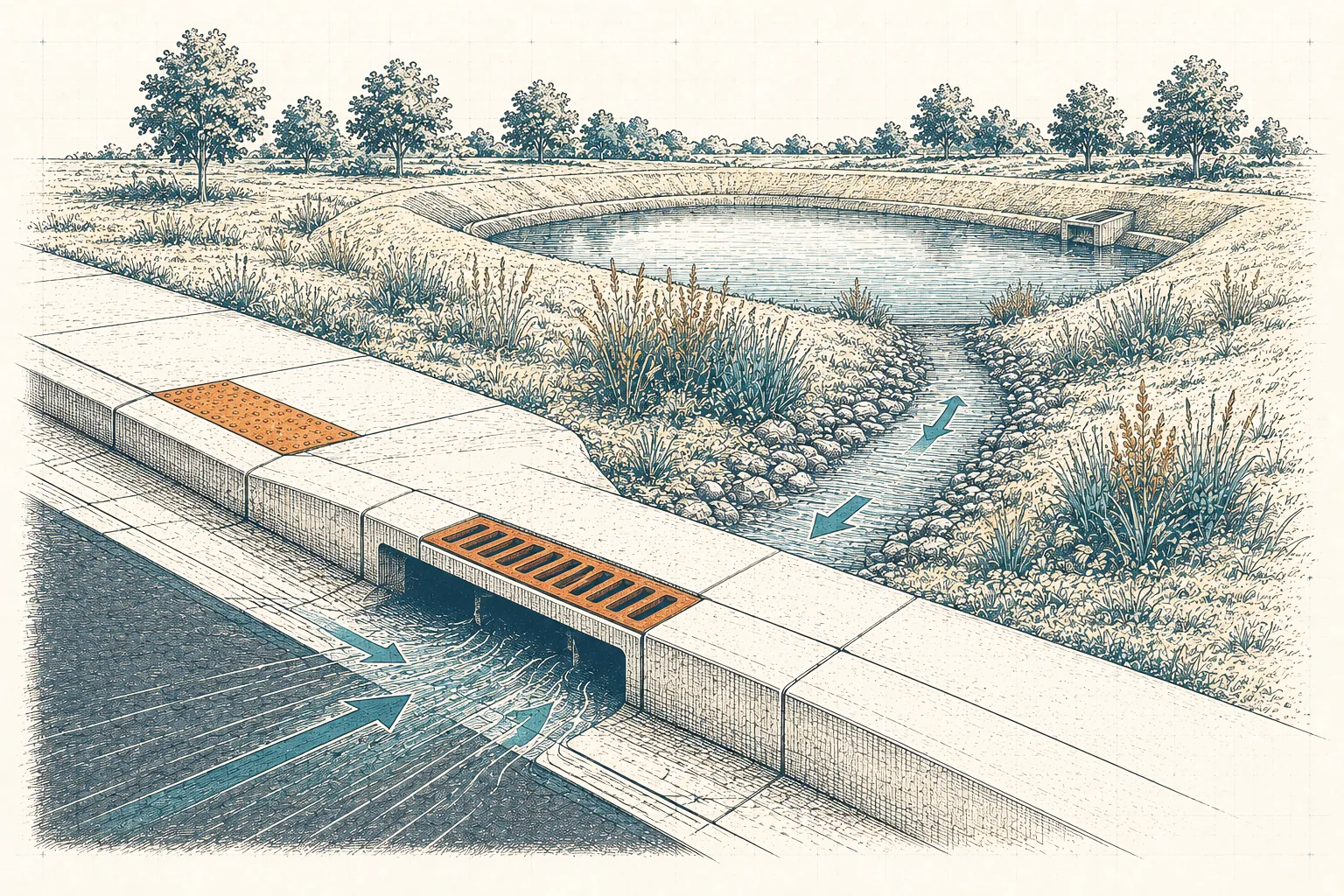 Storm water management infrastructure