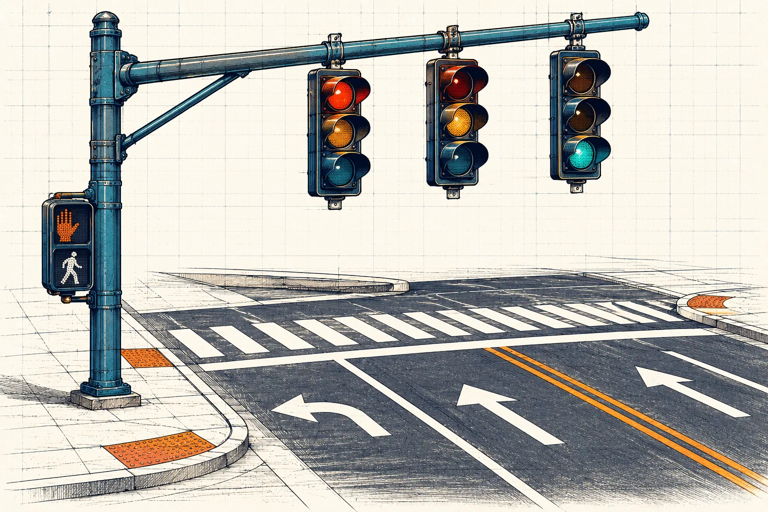 Traffic engineering and signalization