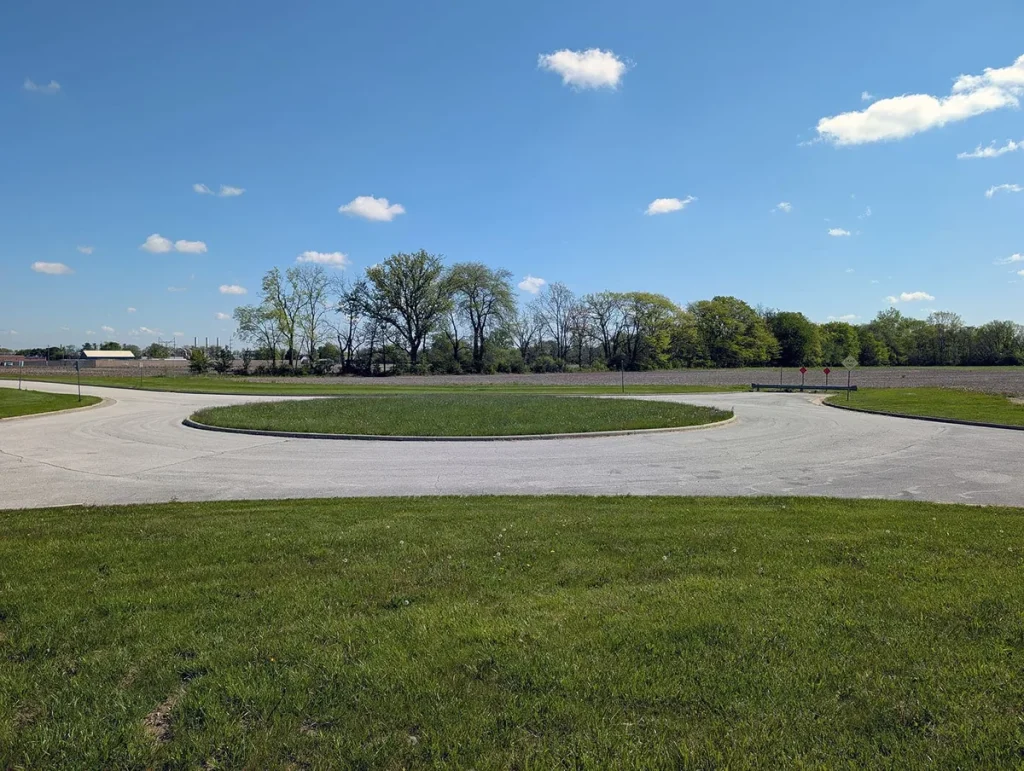Choctaw Drive roadway and roundabout in Waterville, Ohio — Proudfoot & Associates