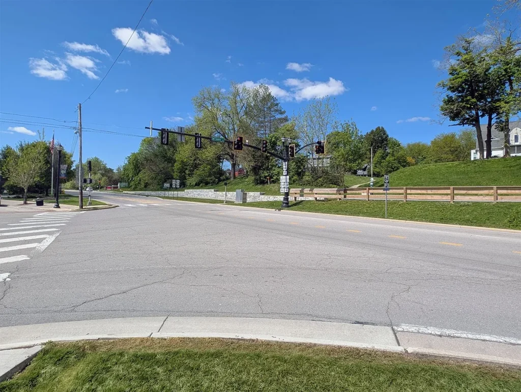 Mechanic Street intersection in Waterville, Ohio — Proudfoot & Associates